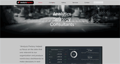 Desktop Screenshot of analysisfactory.com