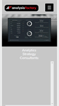 Mobile Screenshot of analysisfactory.com